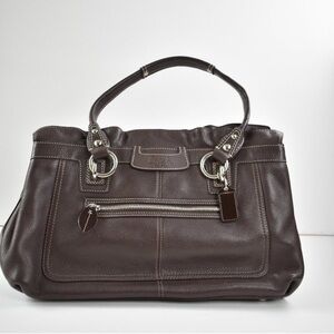 Coach Penelope Brown Leather Handbag